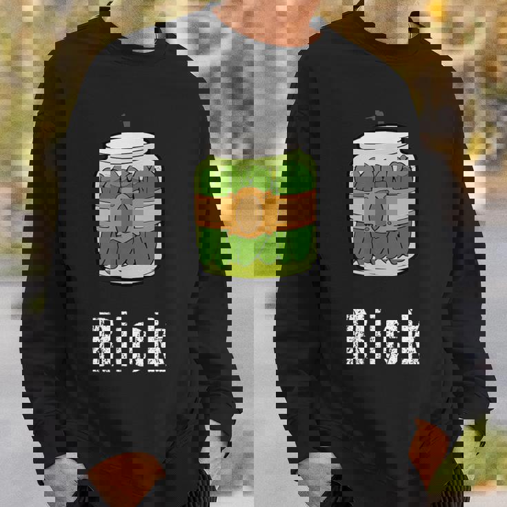 Like Pickle Rick スウェットシャツ 彼への贈り物