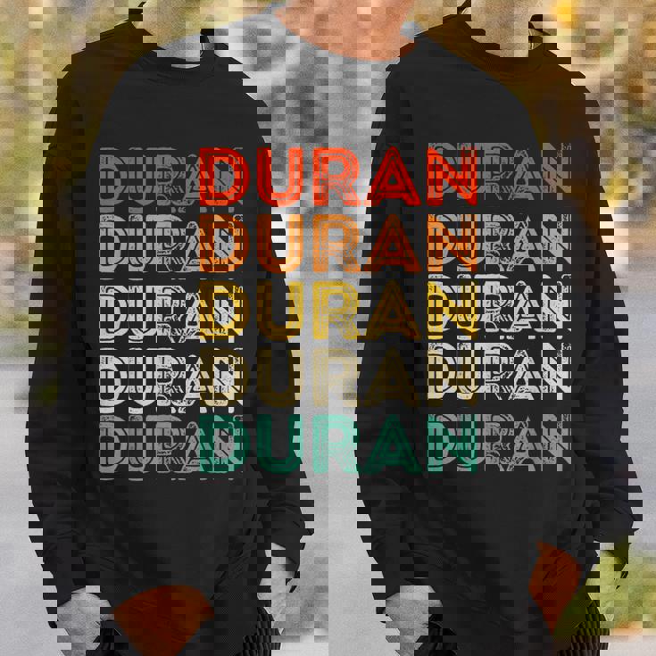 Love Heart Duran ヴィンテージスタイル ブラック デュラン スウェットシャツ 彼への贈り物