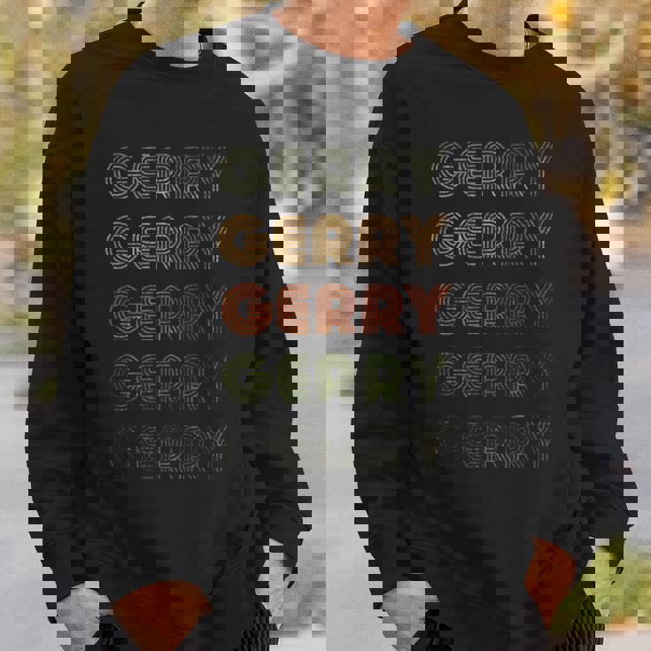 Love Heart Gerry グランジヴィンテージスタイル ブラックジェリー スウェットシャツ 彼への贈り物