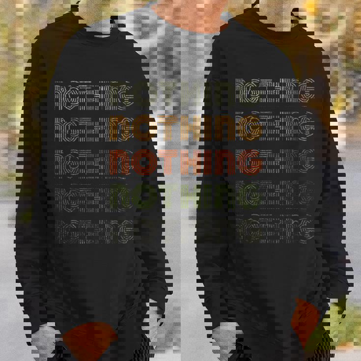 Love Heart Nothing グランジ ビンテージスタイル ブラック Nothing スウェットシャツ 彼への贈り物