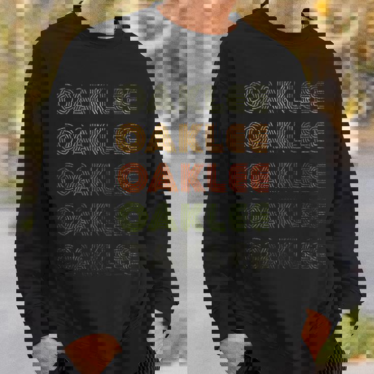 Love Heart Oaklee グランジビンテージスタイル ブラック オークリー。 スウェットシャツ 彼への贈り物