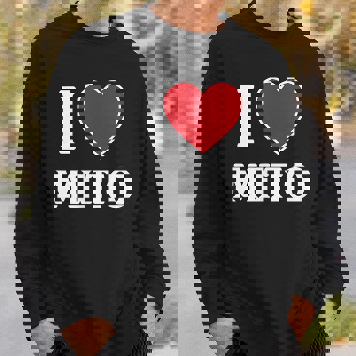 I Love Mito、ハートのある日本の都市 スウェットシャツ 彼への贈り物
