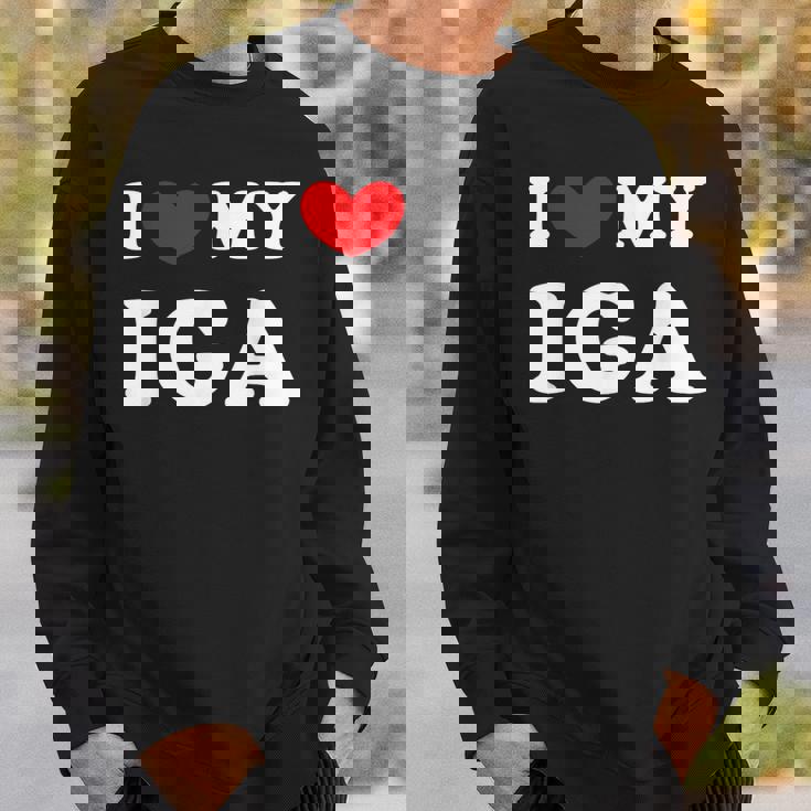 I Love My Iga 伊賀大好き スウェットシャツ 彼への贈り物