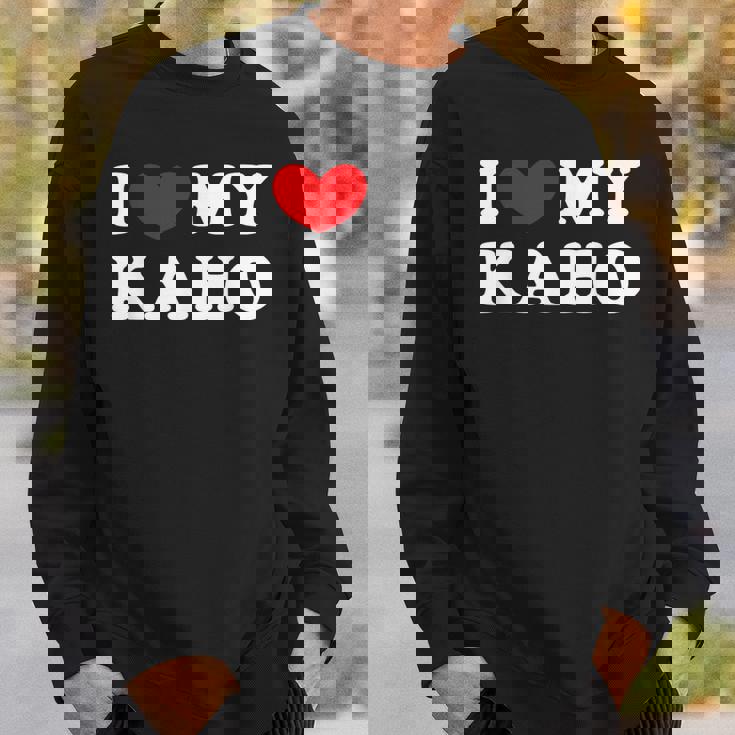 I Love My Kaho カホ大好き スウェットシャツ 彼への贈り物