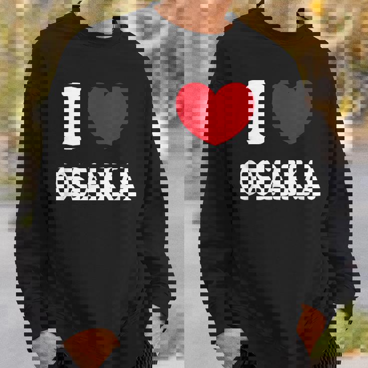 I Love Osaka アイ・ラブ大阪 スウェットシャツ 彼への贈り物