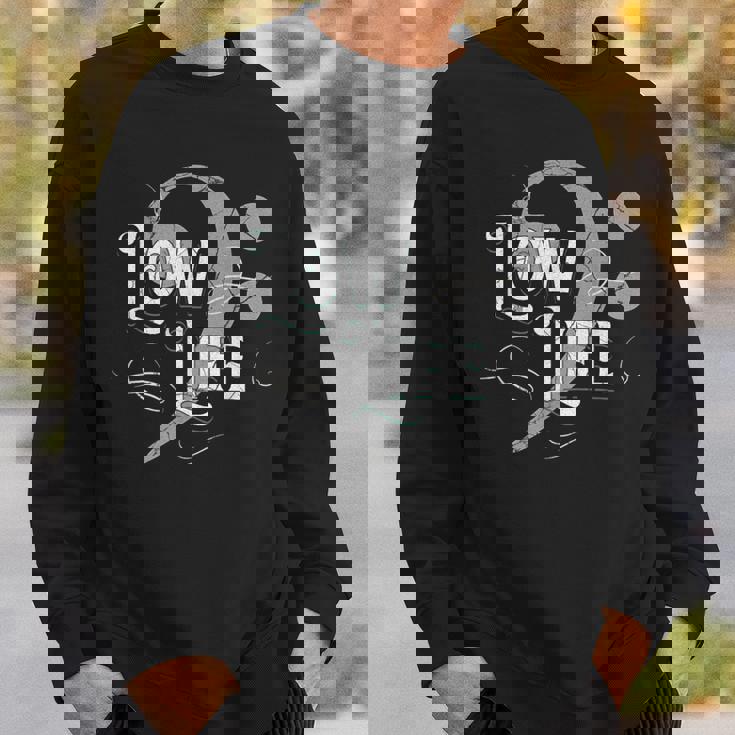 Low Life 低音記号 面白い マーチング ブラスバンド 音符 スウェットシャツ 彼への贈り物