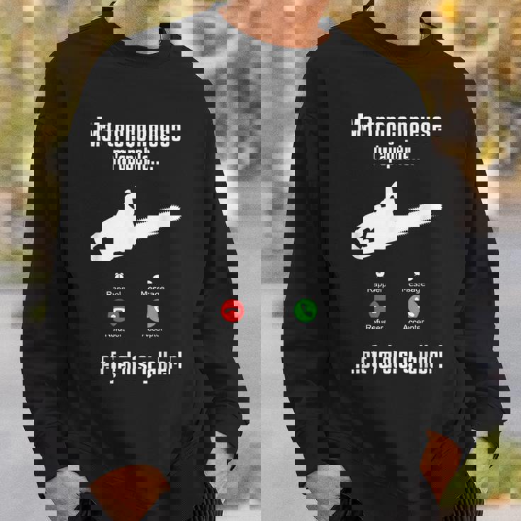 M'appelle チェーンソー ランバージャック&林業チェーンソー スウェットシャツ 彼への贈り物