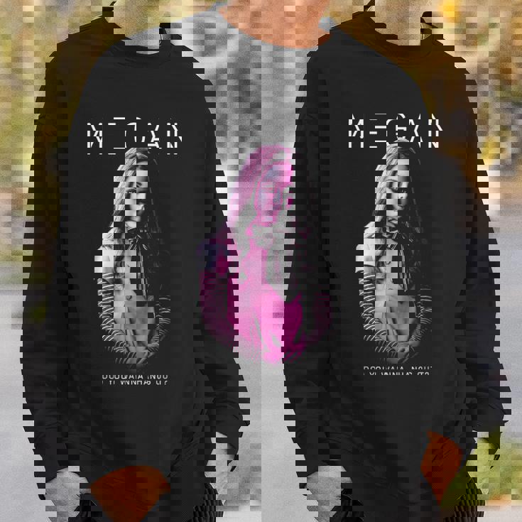 M3gan ハングアウトしたいですか スウェットシャツ 彼への贈り物