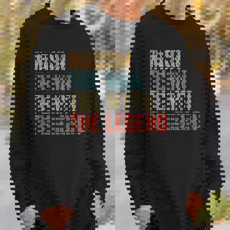 Maison The Man The Myth The Legend スウェットシャツ 彼への贈り物