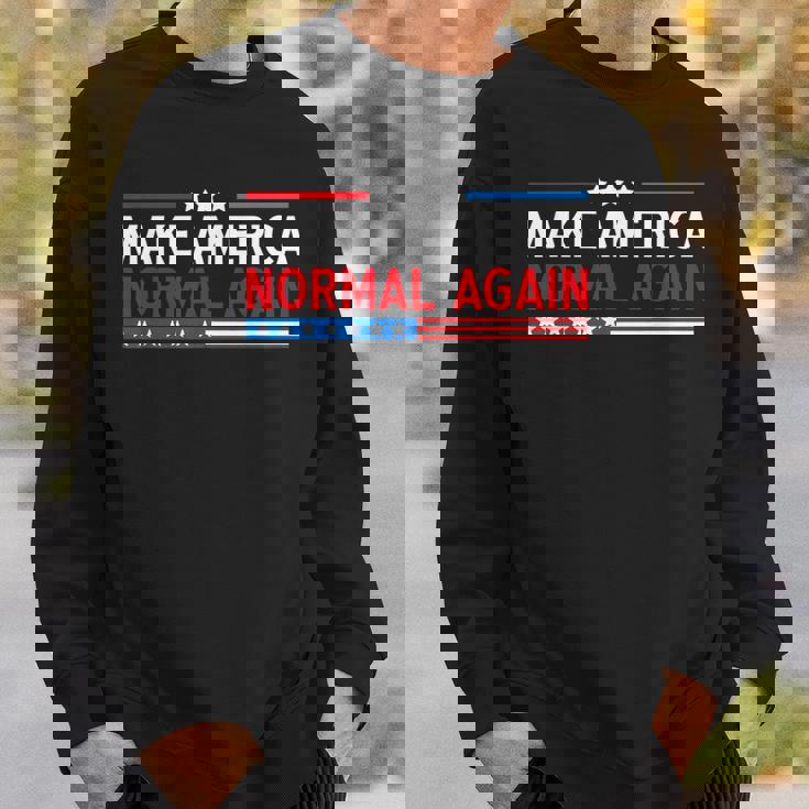 Make America Normal Again 2024 プレジデンシャル スウェットシャツ 彼への贈り物