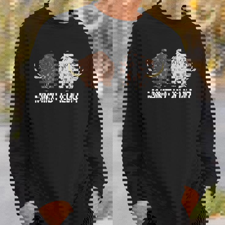 Mammut ヘルムート 石器時代 象 恐竜種 恐竜 スウェットシャツ 彼への贈り物