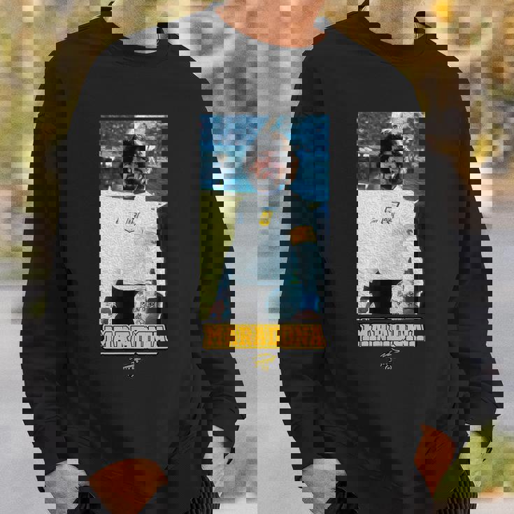 Maradona アルゼンチンヒゲ スウェットシャツ 彼への贈り物