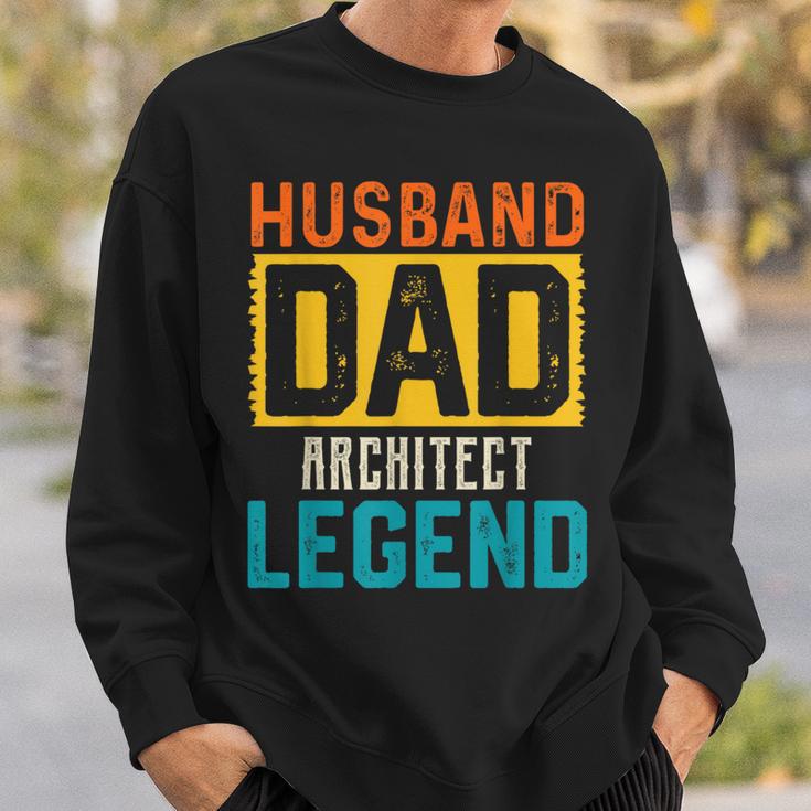 Marito Papà Architetto Leggenda Festa Del Papà Architetti Felpa Regalos para él