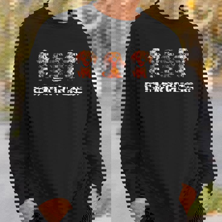 Be Matchless ファニー・ダックスフンド スウェットシャツ 彼への贈り物