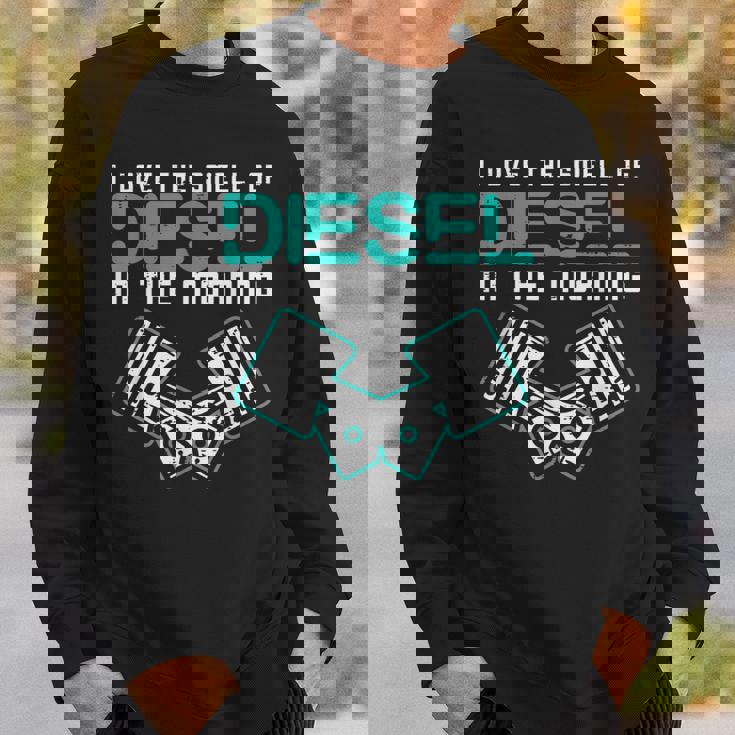 Mechanic Lovemell Of Diesel In Morning Car Auto メンズ スウェットシャツ 彼への贈り物