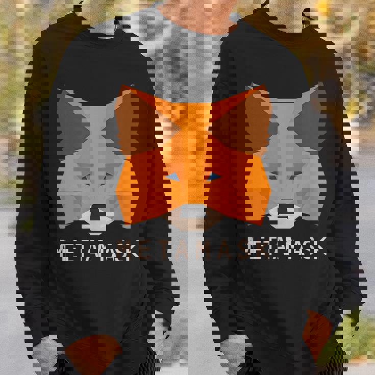 Metamask Fox 安全な暗号財布 Altcoin トークン交換 スウェットシャツ 彼への贈り物