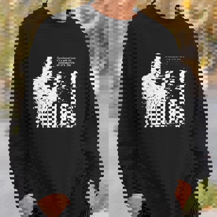 Miles Jazz Wisdom トランペットミュージシャン 1色 スウェットシャツ 彼への贈り物