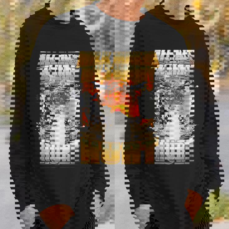 Milk Make My Tammy Hurt Cow Meme スウェットシャツ 彼への贈り物