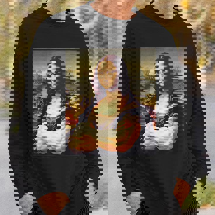 Mona Lisa Bodybuilding Mona Lisa Muscle Gym Workout スウェットシャツ 彼への贈り物