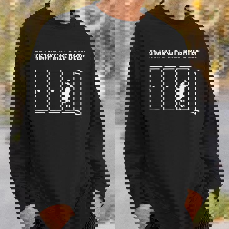 Monty Hall Problem 数学者ギフト 数学教師 オタク スウェットシャツ 彼への贈り物