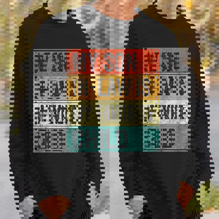 Myon In Law Is My Favorite Child 父の日 スウェットシャツ 彼への贈り物