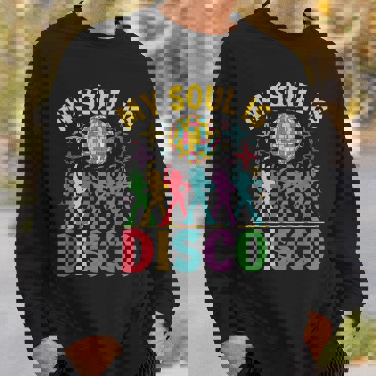 Myoul Is Disco ヴィンテージ 70年代 ダンシング レトロ ダンスミュージック スウェットシャツ 彼への贈り物