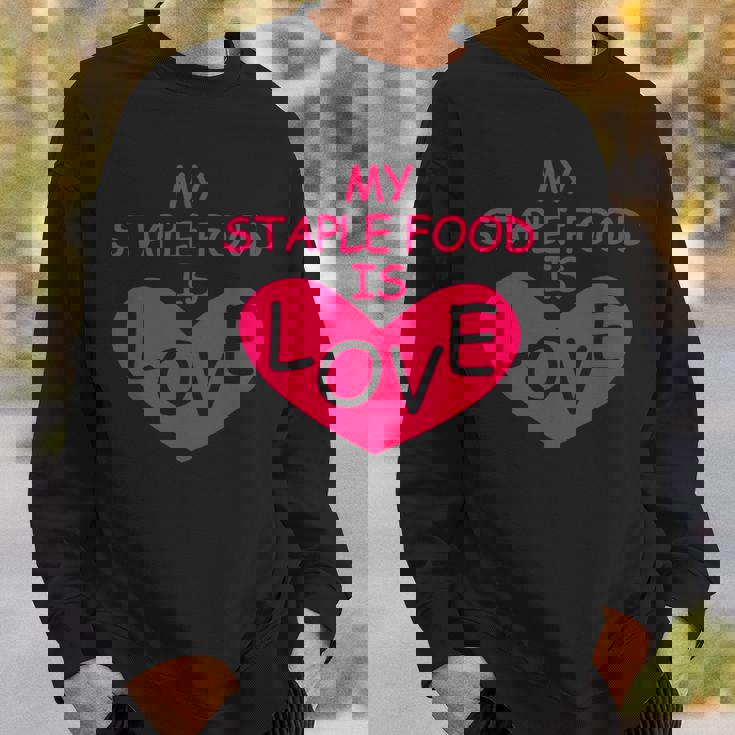 Mytaple Food Is Love スウェットシャツ 彼への贈り物
