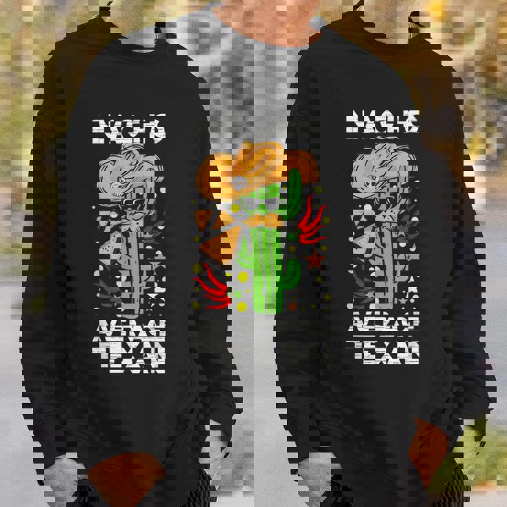 Nacho Average Texan Burrito ベジタリアン ジャラペーニョ タコス ナチョス スウェットシャツ 彼への贈り物