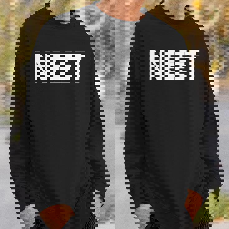 Neet 教育や雇用や訓練ではありません 長袖tシャツ スウェットシャツ 彼への贈り物