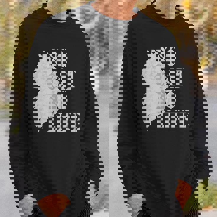 No Cat No Life スウェットシャツ 彼への贈り物