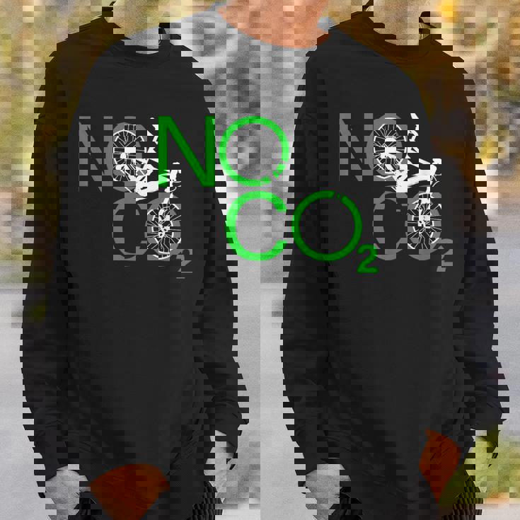 No Co2 サイクリング 気候変動対策 グリーンエネルギー Mtb スウェットシャツ 彼への贈り物