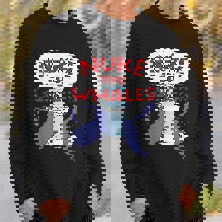 Nuke The Whales Lisa Nelson シャツ スウェットシャツ 彼への贈り物