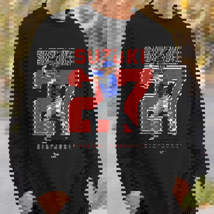 Number And Portraiteiyauzuki Chicago Mlbpa スウェットシャツ 彼への贈り物