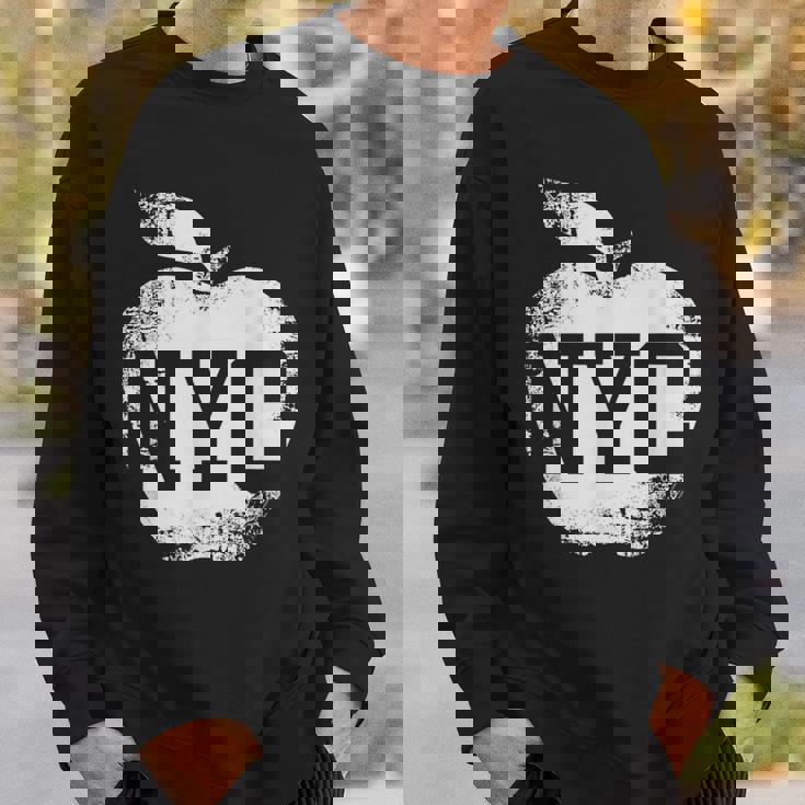 Nyc New York City シャツ レディース メンズ キッズ クール ビッグアップル スウェットシャツ 彼への贈り物