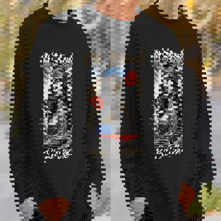 Oldchool Porida ローライダー チカーノ チョロアート Usa スウェットシャツ 彼への贈り物