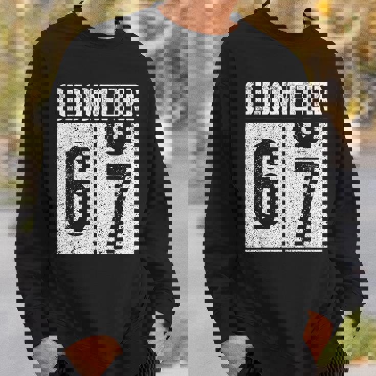 Oldometer 67 67歳の誕生日ギフトシャツ スウェットシャツ 彼への贈り物