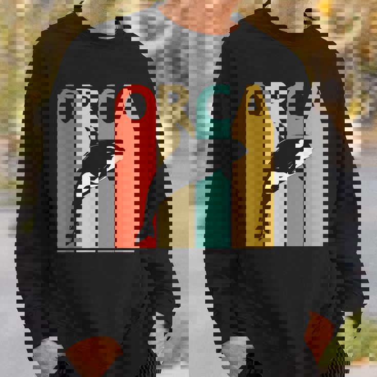 Orca シャチ 動物 スウェットシャツ 彼への贈り物