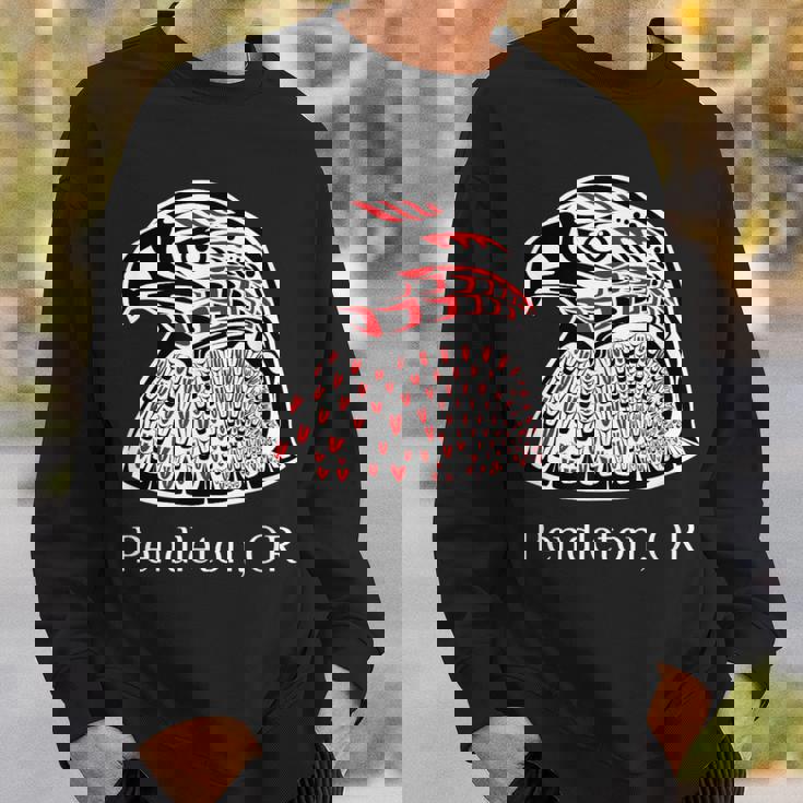 Pacific Nw ネイティブアメリカン インディアン イーグル ペンドルトン Or スウェットシャツ 彼への贈り物