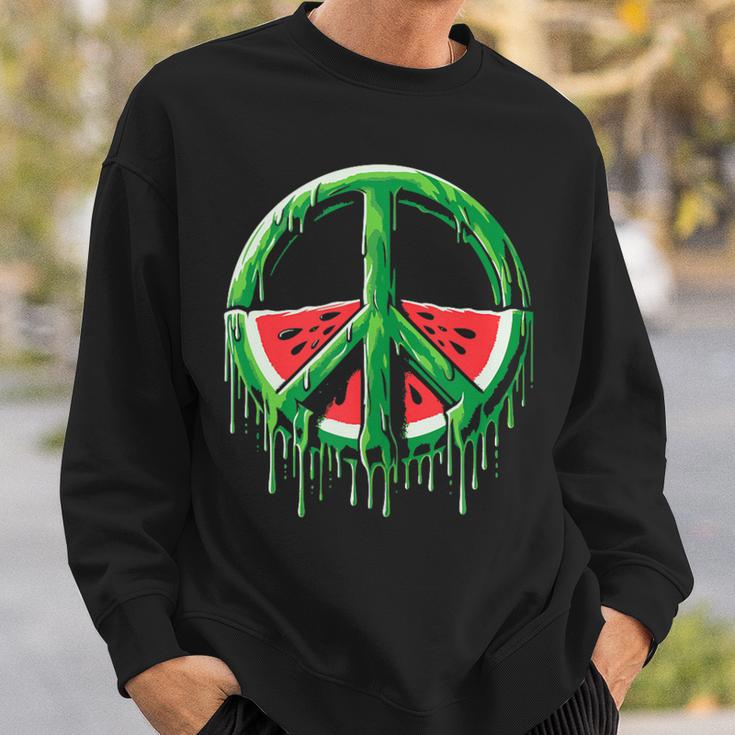 Palestine Watermelon Palestine Peace Watermelon Palestine Camisa de entrenamiento Regalos para él
