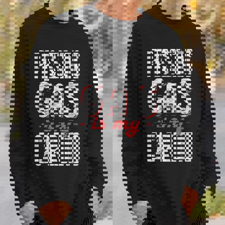 Passing Gas Is My Cardio 麻酔科医 スウェットシャツ 彼への贈り物