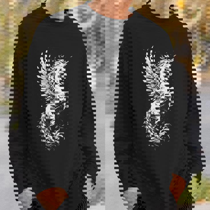 Pegasus ファニーグラフィックtシャツ スウェットシャツ 彼への贈り物