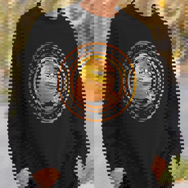 Pepe コイン 暗号通貨 Pepe デジタルミーム トレーダー トークン スウェットシャツ 彼への贈り物