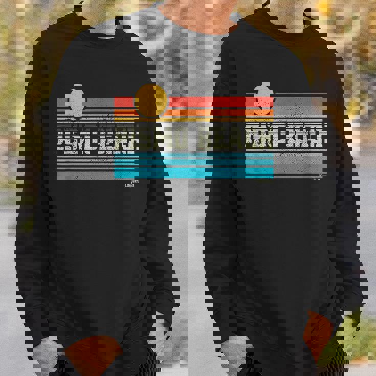 Pismo Beach ピズモビーチ カリフォルニア レトロ サンセット サーフ トリップ ラブ サーフィン スウェットシャツ 彼への贈り物