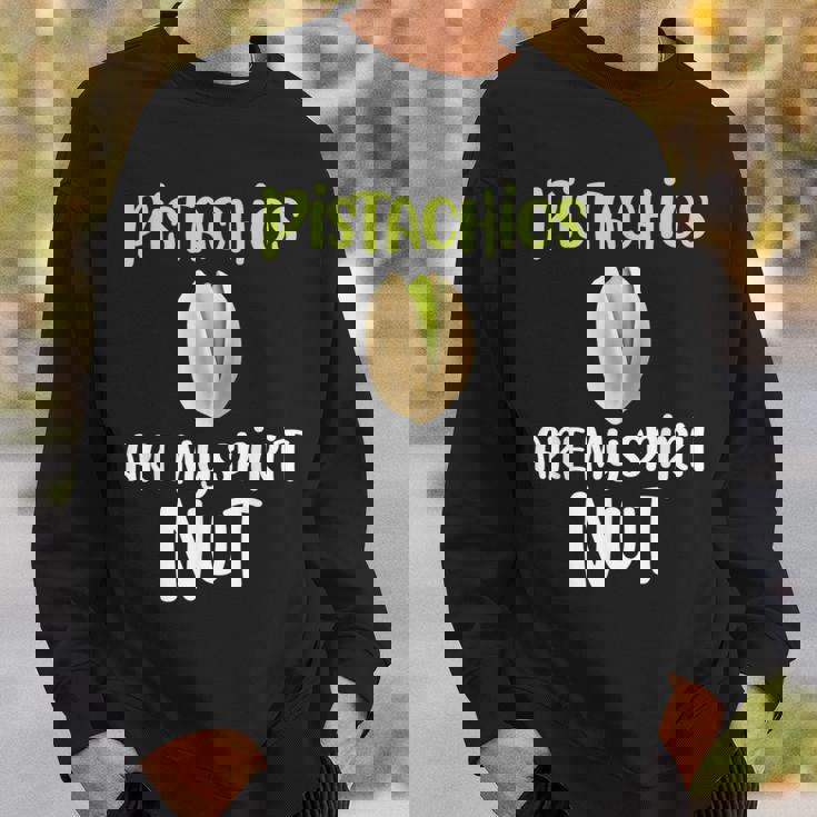 Pistachios Are Mypirit ナッツアイスクリームトッピングチョコレート スウェットシャツ 彼への贈り物