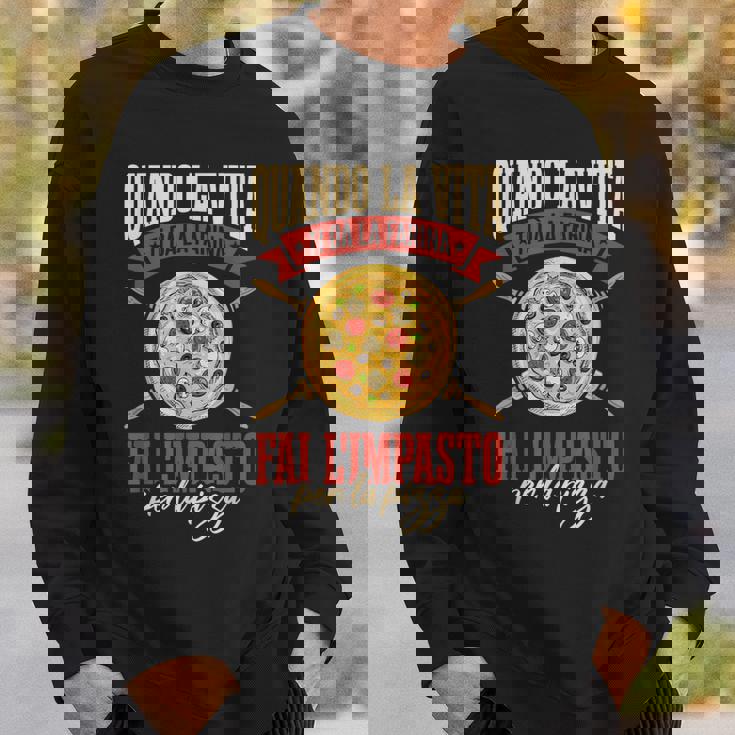 Pizzaioli Divertente Pizzaiolo Uomo Festa Del Papà Felpa Regalos para él