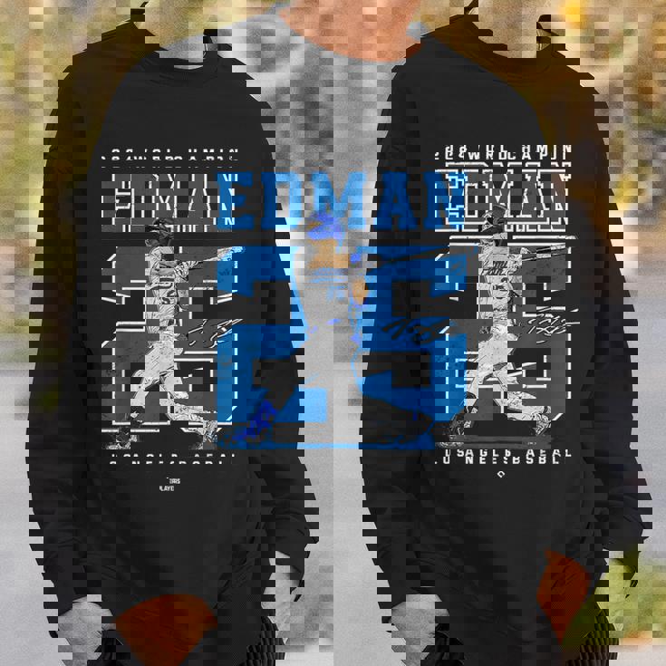 Player Number 2024 World Champion Tommy Edman Mlbpa スウェットシャツ 彼への贈り物