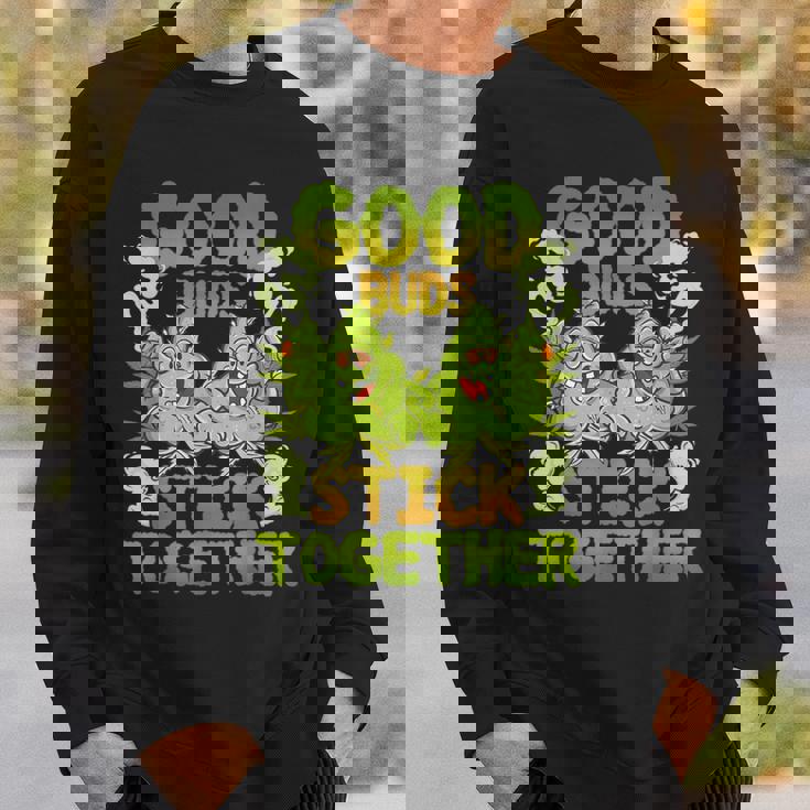 Pot Lovers マリファナ Good Budstick Together Cannabis Weed スウェットシャツ 彼への贈り物