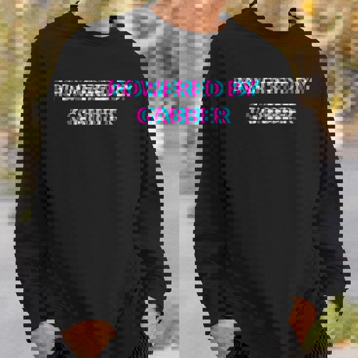 Powered By Gabber Music Festival Outfit 長袖tシャツ スウェットシャツ 彼への贈り物