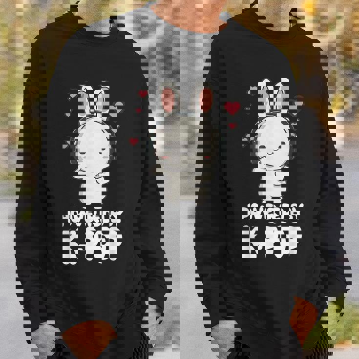 Powered By Kpop Rabbit韓国ポップマーチ K-Popグッズ スウェットシャツ 彼への贈り物