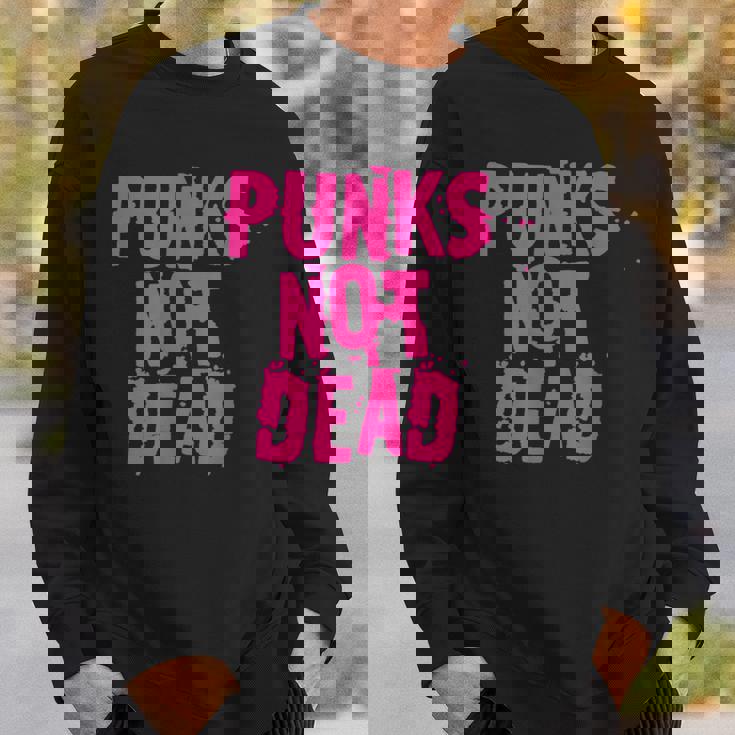 Punks Not Dead パンクズ・ノット・デッド スウェットシャツ 彼への贈り物